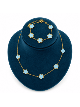 PULSERA VAN CLEEF - CELESTE