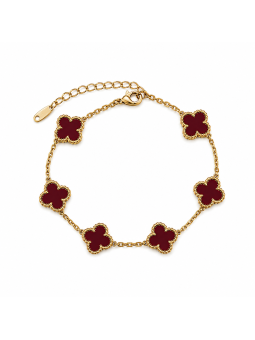 PULSERA VAN CLEEF - ROJA