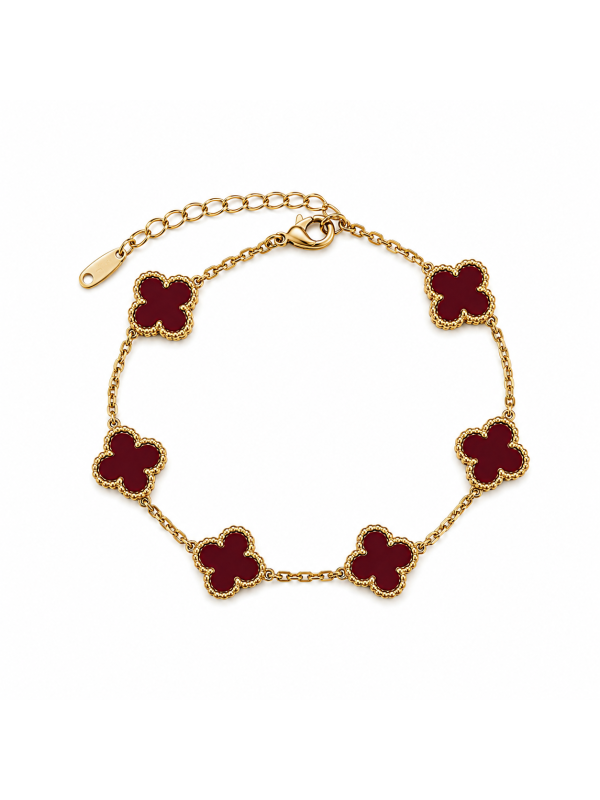 PULSERA VAN CLEEF - ROJA