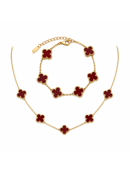 PULSERA VAN CLEEF - ROJA