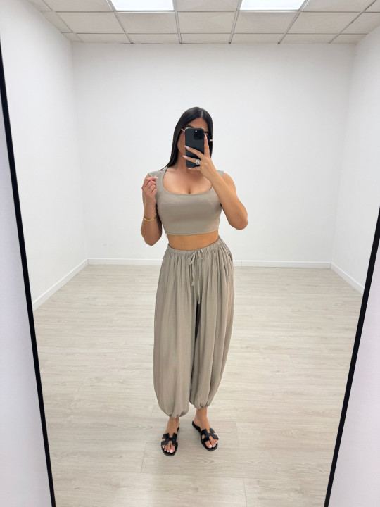 PANTALÓN GLOBO BASIC - TOUPE