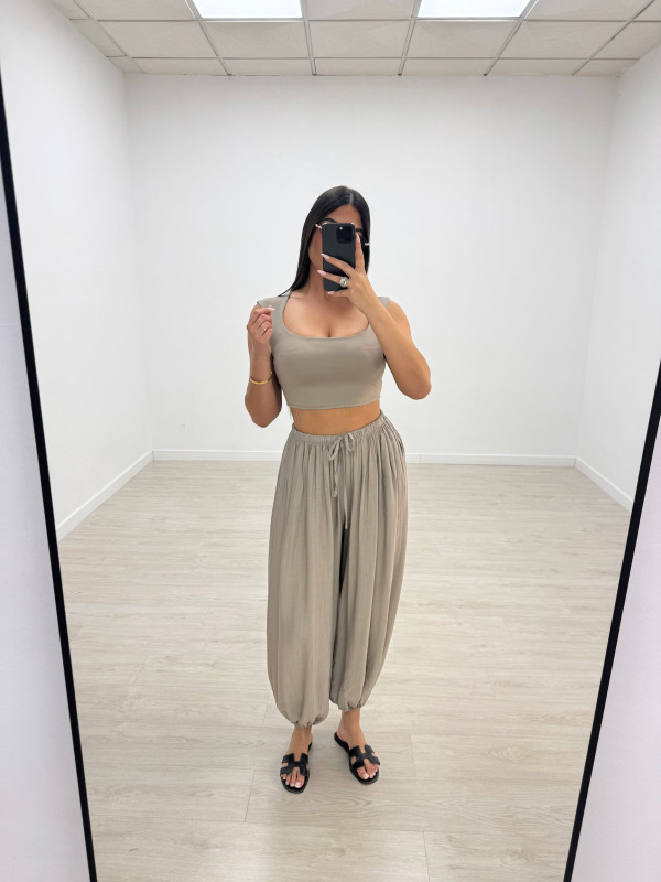 PANTALÓN GLOBO BASIC - TOUPE