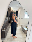 PANTALÓN GLOBO BASIC - MARINO