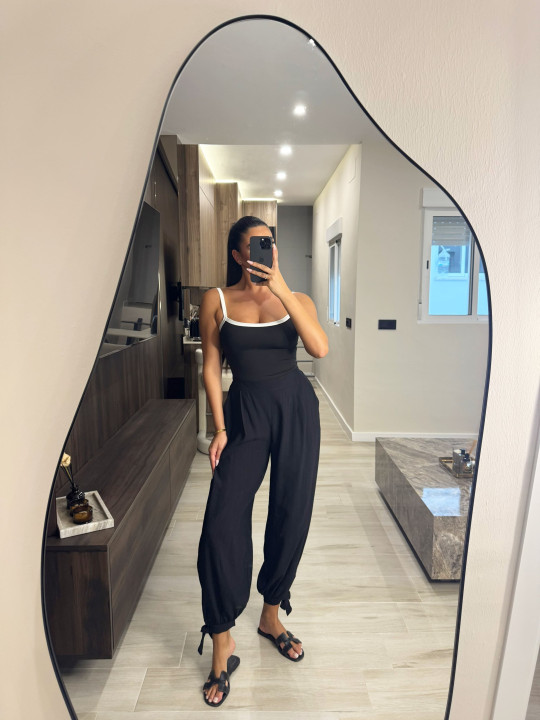 BODY DUO LICRA - NEGRO