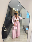 CAMISA OVER PASTEL - ROSA