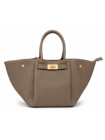 BOLSO PREMIUM DE PIEL 100% - TOUPE