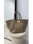 BOLSO PREMIUM DE PIEL 100% - TOUPE