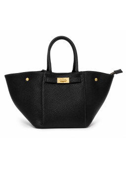 BOLSO PREMIUM DE PIEL 100% - NEGRO