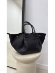 BOLSO PREMIUM DE PIEL 100% - NEGRO