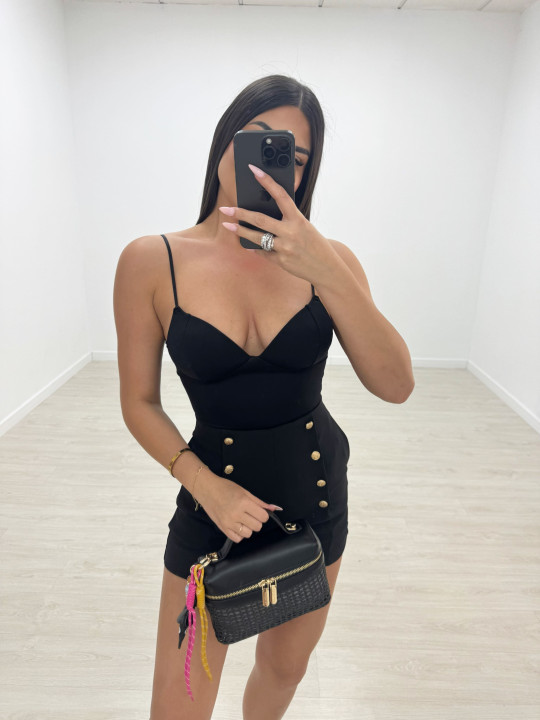 TOP SARA - NEGRO