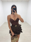 TOP SARA - MARRÓN