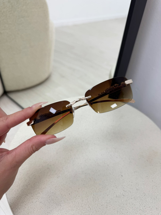GAFAS CARTIER - MARRÓN