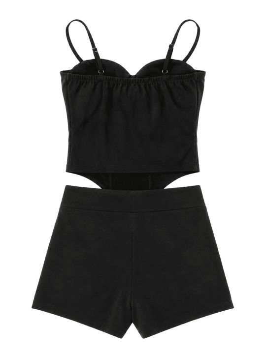 CONJUNTO EXCLUSIVO ALAMARES - NEGRO