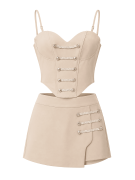 CONJUNTO EXCLUSIVO ALAMARES - BEIGE