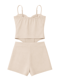 CONJUNTO EXCLUSIVO ALAMARES - BEIGE