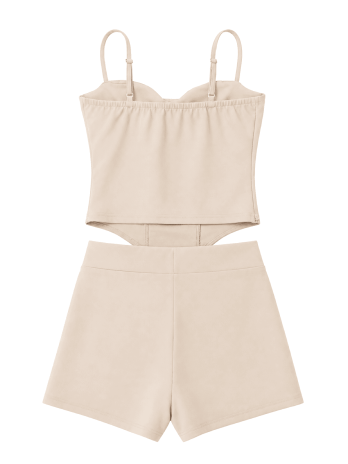 CONJUNTO EXCLUSIVO ALAMARES - BEIGE