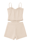 CONJUNTO EXCLUSIVO ALAMARES - BEIGE