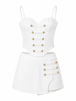 CONJUNTO EXCLUSIVO ALAMARES - BLANCO