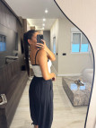 PANTALÓN GLOBO LAZADA - NEGRO