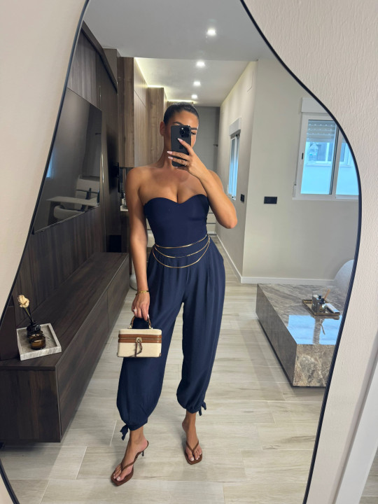 TOP SARA 2.0 - AZUL MARINO