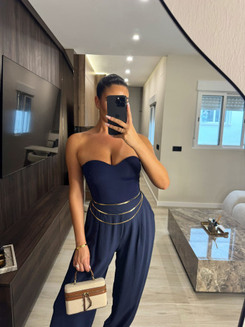 TOP SARA 2.0 - AZUL MARINO
