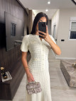 VESTIDO SANDRO EXCLUSIVO - BEIGE