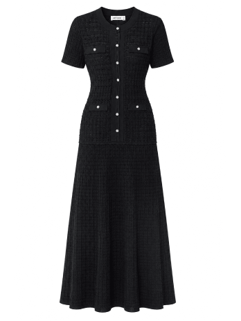 VESTIDO SANDRO EXCLUSIVO - NEGRO