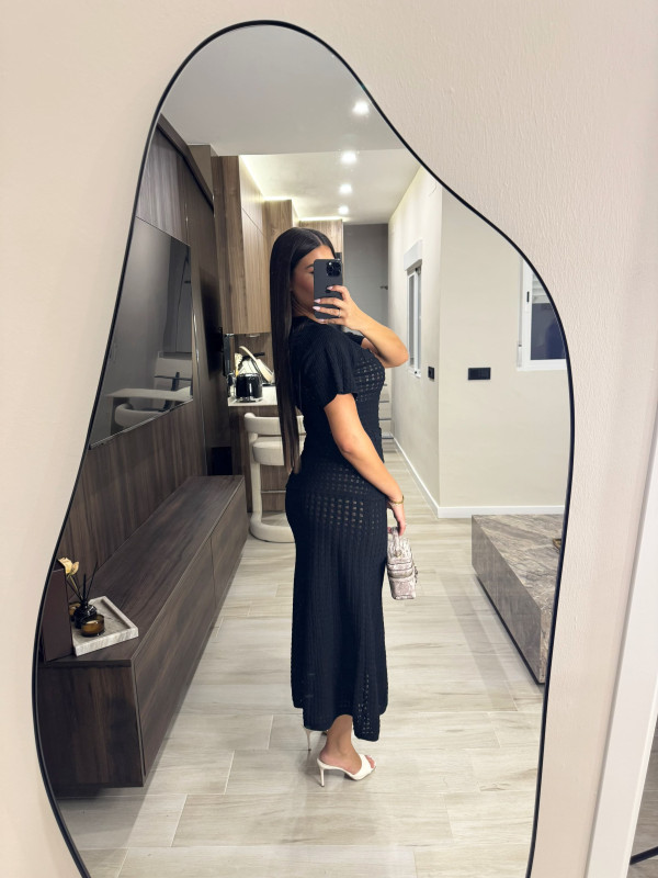 VESTIDO SANDRO EXCLUSIVO - NEGRO