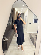 VESTIDO SANDRO EXCLUSIVO - NEGRO