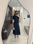 VESTIDO SANDRO EXCLUSIVO - NEGRO