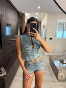 CONJUNTO MINI BOTONES EXCLUSIVO - DENIM