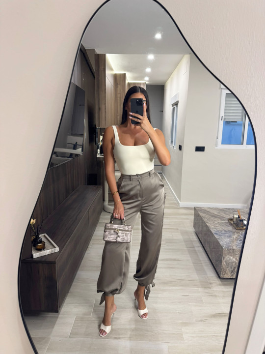 PANTALÓN SATINADO LAZADA - TOUPE
