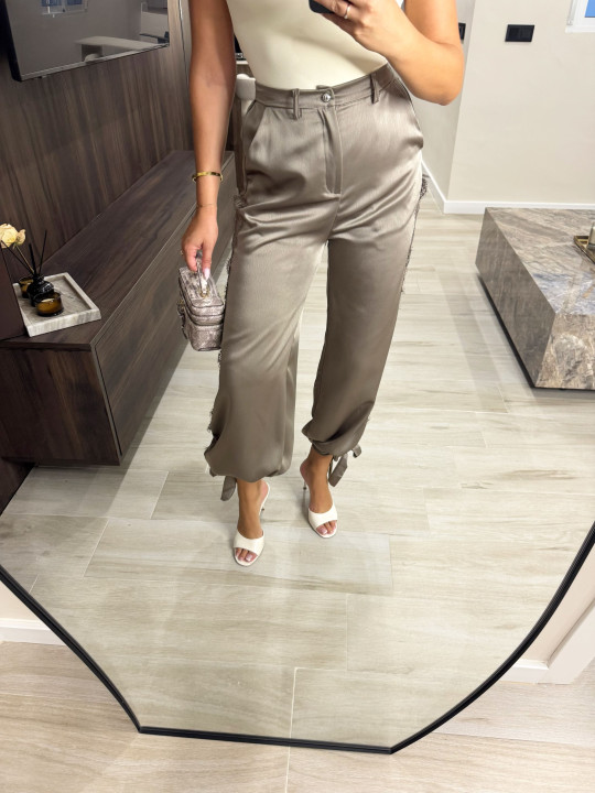 PANTALÓN SATINADO LAZADA - TOUPE