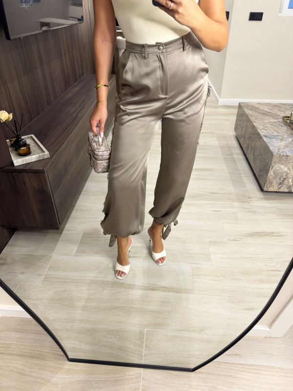 PANTALÓN SATINADO LAZADA - TOUPE