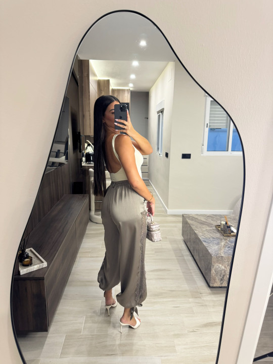 PANTALÓN SATINADO LAZADA - TOUPE