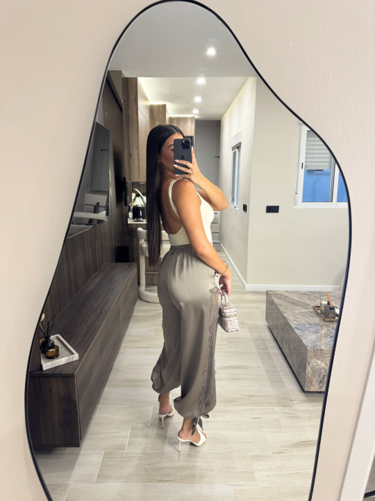 PANTALÓN SATINADO LAZADA - TOUPE