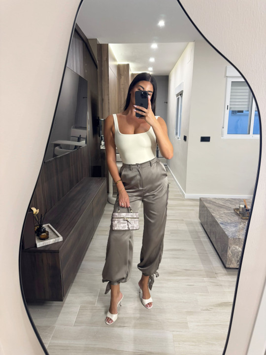 PANTALÓN SATINADO LAZADA - TOUPE