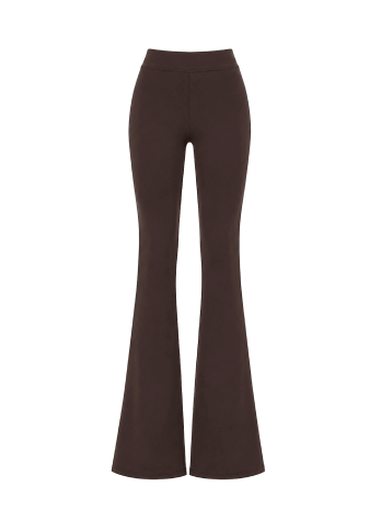 PANTALÓN LICRA FRÍA CAMPANA - MARRÓN