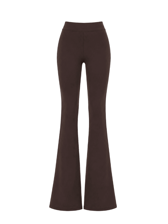 PANTALÓN LICRA FRÍA CAMPANA - MARRÓN