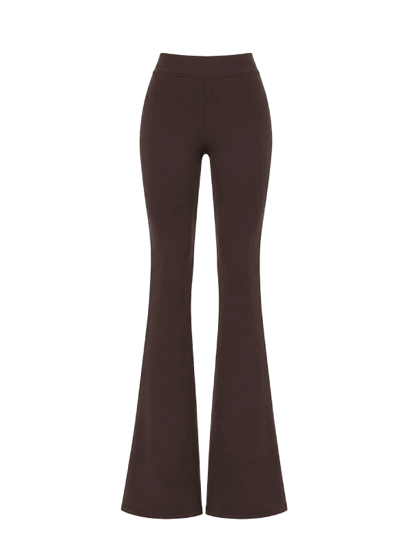 PANTALÓN LICRA FRÍA CAMPANA - MARRÓN