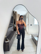 PANTALÓN LICRA FRÍA CAMPANA - NEGRO