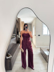 CONJUNTO ALESSIA - BURDEOS