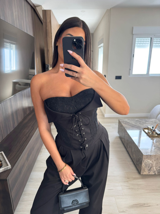 CONJUNTO ALESSIA - NEGRO