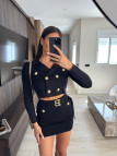 CONJUNTO BALMAIN PREMIUM - NEGRO