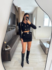 CONJUNTO BALMAIN PREMIUM - NEGRO