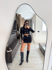 CONJUNTO BALMAIN PREMIUM - NEGRO