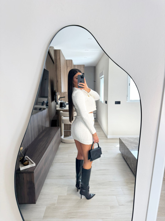 CONJUNTO BALMAIN PREMIUM - BLANCO