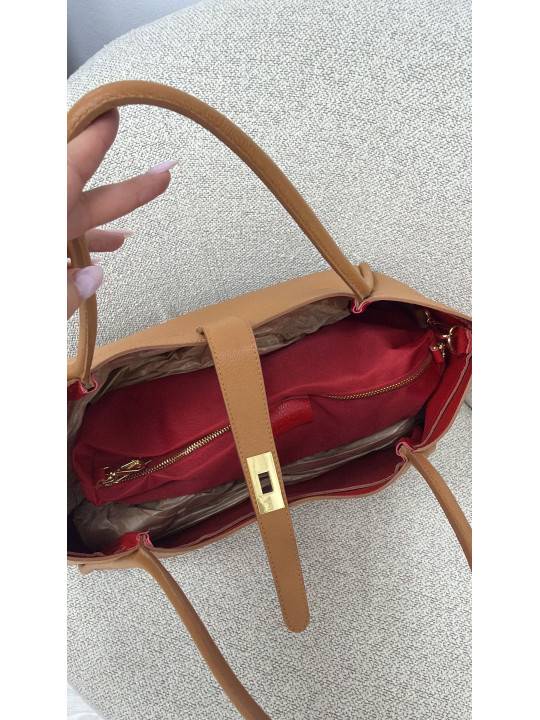 BOLSO PREMIUM DE PIEL 100% - MATERIAL