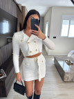 CONJUNTO BALMAIN PREMIUM - BLANCO