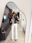 CHAQUETA EXCLUSIVA ALAMARES - BLANCA